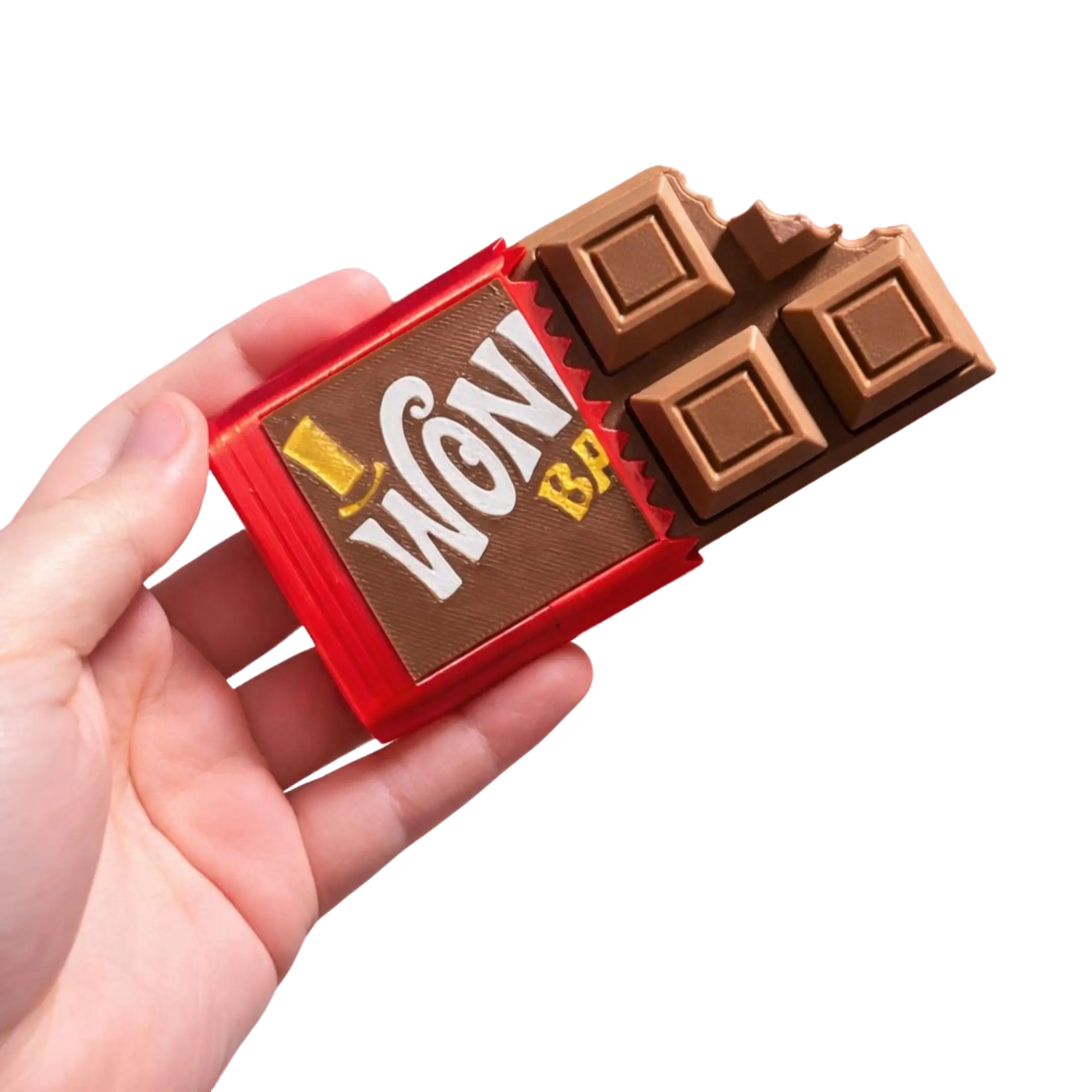 Chocolate Bar Fidget Toy | 3D Printed Clicker
