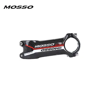 MOSSO Carbon Composite Bike Stem 31.8*28.6mm, 90/100mm Length Black Red/Green MTB Road Bike Handlebar Stem