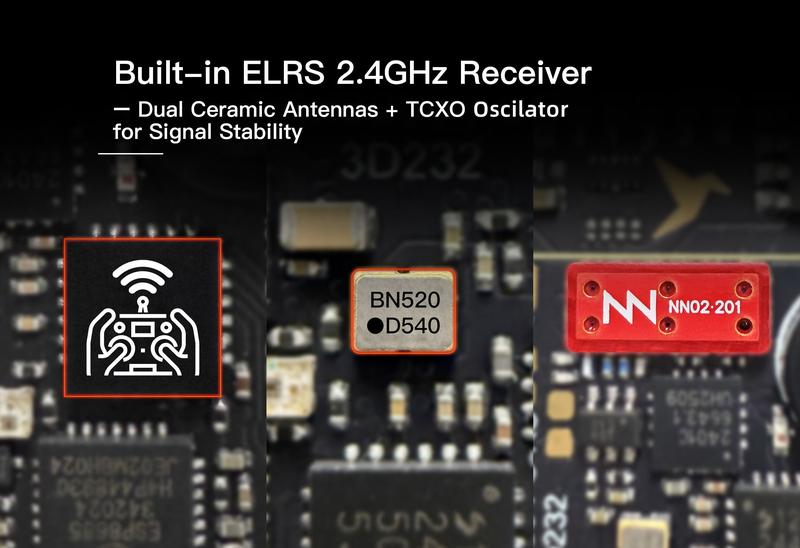 Hummingbird 200 RaceSpec Stack 20x20mm – ELRS FC + 80A AM32 ESC