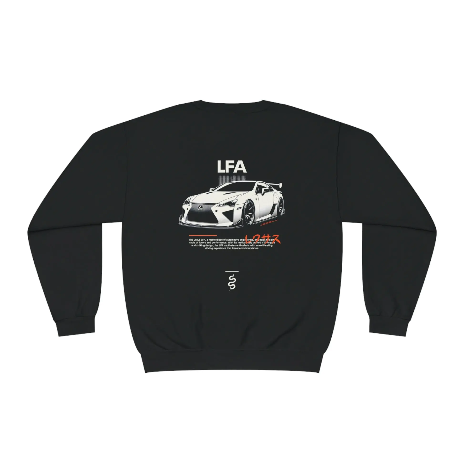 2010-2012 Lexus LFA Supercar Graphic Tee JDM Car Enthusiast T-shirt Sweatshirt Hoodie 2 Sided Gift for Car Lovers Shirt