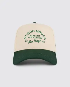 Athletic Association Hat | Green & Natural