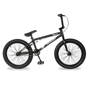 Tracer Edge 3.0 20 Inch Freestyle BMX Bike - Matte Black