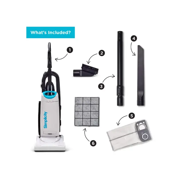 Simplicity S26 Standard Clean Air Upright Vacuum Cleaner