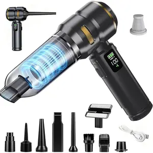Handheld Vacuum Cordless, 17000PA High Power  Vacuum Portable Cordless, Brushless  with Digital Display,  Vacuum Cleaner for Office Desk  Kitchen