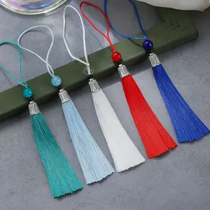 5 Colorful Tassel Beaded Pendants, Clothing Decorations, Jewelry Accessories, Hat Bookmarks, Home Decoration Essentials, Fringe Trim