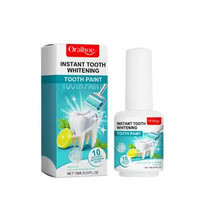 Oralhoe Teeth Brightening Liquid Cleans Stains and Tartar, Brightens Teeth, Oral Cleaning, Freshens Yellow Teeth, Refreshing Scent