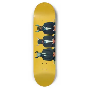 The Bulls of Wall Street Skateboard