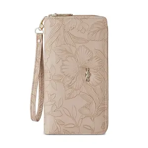 Vintage Double-Zipper Long Wallet Multifunctional Organizer for Phone Cards & Cash with Multiple Compartments Secure Storage Everyday Use