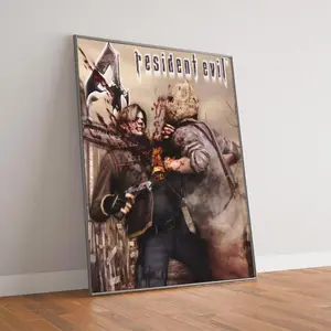 POSTER :MOVIE REPRO: RESIDENT EVIL 4 Poster Print Unframed