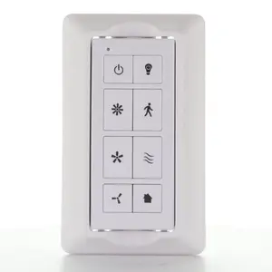 Dan’s Originals TR326A 3-Speed Ceiling Fan Remote Control Compatible with MR101T Receiver 2AQZU-18007 Wireless Control with Fan Speed Power Light Dimming Modes
