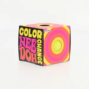 Schylling NeeDoh Color-Change Stress Relief Toy, Classic & Novelty Toy for Anxiety Relief - Yellow