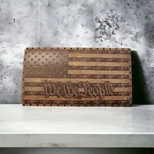 American Customizable Patriotic Leather Patches - Perfect Accessory to Showcase Your Love for Your Country