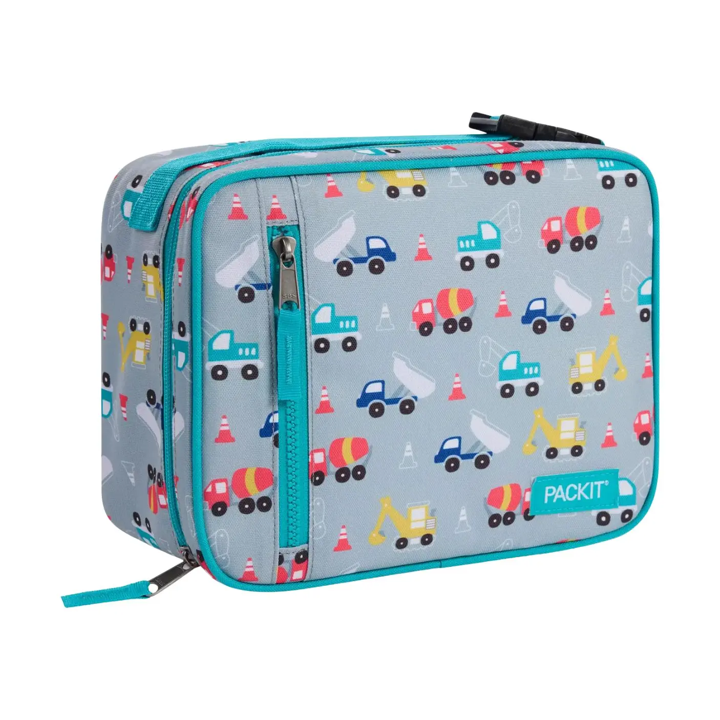 Freezable Classic Lunch Box - Construction Trucks by PackIt
