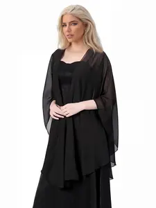 Women's Loose Fit Open Front Cardigan, Summer Breathable Sun Protection Long Sleeve Shawl, Commuter Date Dress Accessory