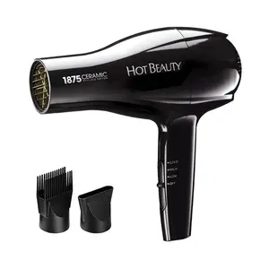 Hot Beauty 1875 Ceramic Styling Hair Dryer 2 Styling Attachments Hot Beauty 1875 Ceramic Styling Hair Dryer 2 Styling Attachments