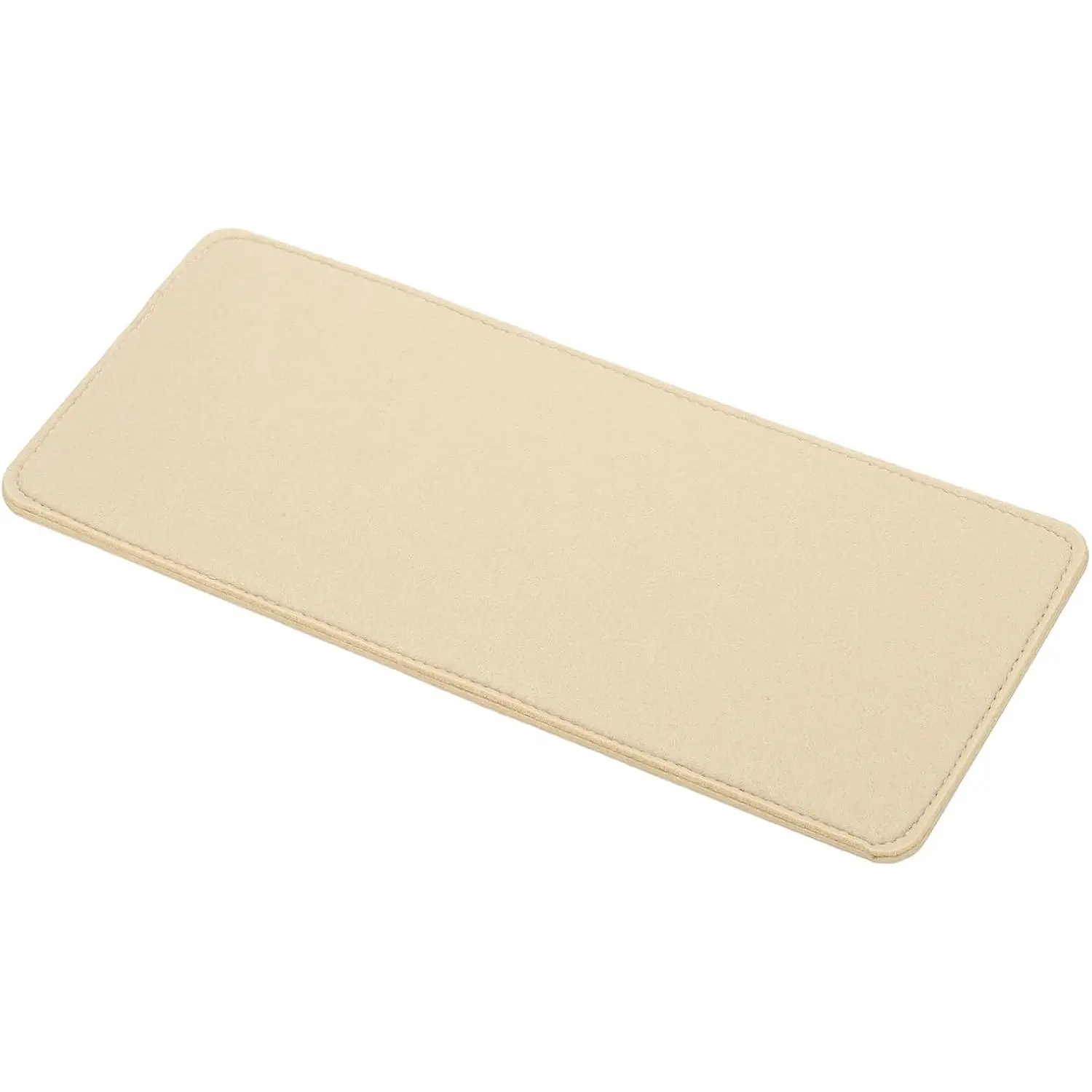 Felt Base Shaper, Bag Bottom Shaper Purse Organizer Insert, Handbag Organizers Arc Corner Liner Board Insert, 13 x 6 Inch Fit for Purse Tote Bag Handbag Women (Beige)