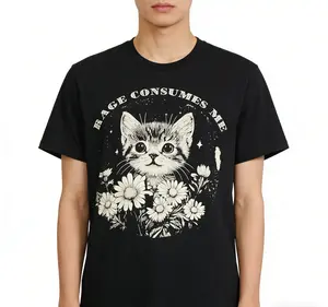 Rage Consumes Me Sweatshirt Unisex Kitten Meme Graphic Pullover Sarcastic Unhinged Novelty Long Sleeve Apparel for Men and Women Aesthetic Weirdcore Fashion Top Viral Mental Health Streetwear Sweater