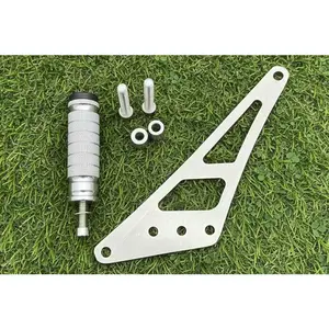 Surron Ultra Bee Shift Lock Stunt Wheelie Peg Raw Steel Black/Silver