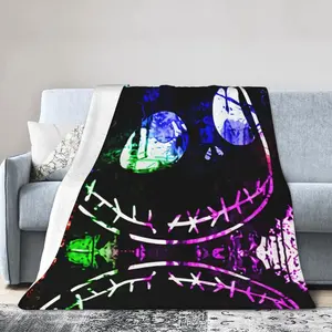 The Nightmare Before Christmas blanket super soft Christmas plush blanket warm and light suitable for children and adults gifts, plush and comfortable suitable for bed sofa travel outdoor camping and four seasons cover blanket