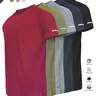 【Black Friday】Reflective Men's Athletic T-Shirt, Breathable Quick-Dry Short Sleeve Crew Neck, Lightweight Sport Tee, Ideal for Outdoor Activities
