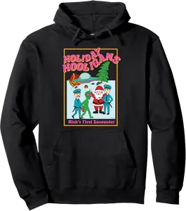 Holiday Hooligans - Nick's First Encounter - Funny Christmas Pullover Hoodie - Emmacole Shop 98B0B1VKB29C