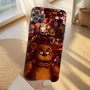 Amine Fnaf Five-nights-At-Freddys Anime Phone Case Silicone Soft For iPhone 17 Air 16 15 14 13 12 11 Pro Max Plus