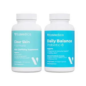 Clear Skin Formula Acne Nutraceutical + Probiotics Skincare Bundle Clear Skin Formula Acne Nutraceutical + Probiotics Skincare Bundle
