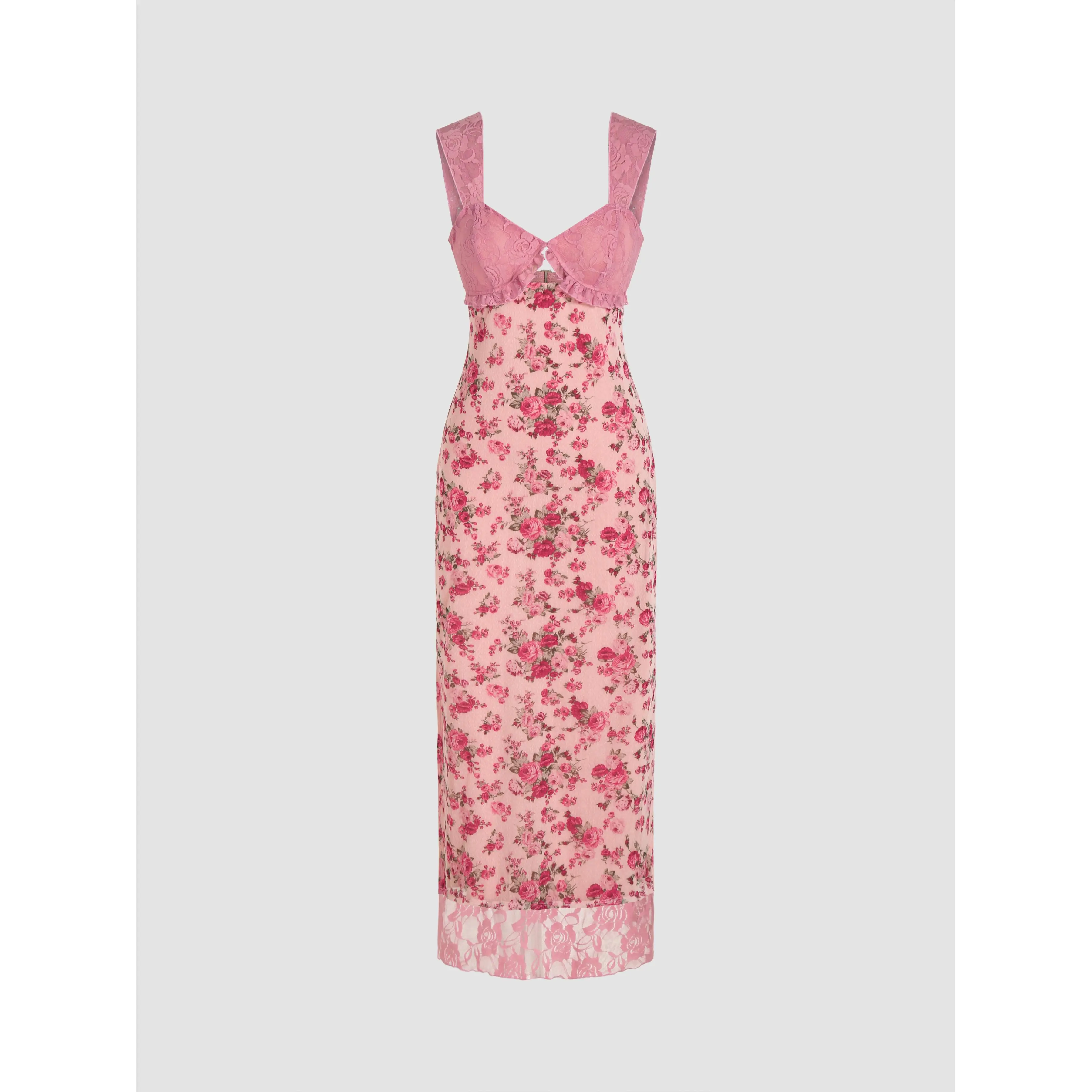 tadashi lace midi dress Tadashi Shoji CBD23064M main image 0