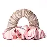 Women's Luxury Satin Elastic Hair Ties - Scrunchie & Bun Maker, Fashion Accessory for Sleeping, Heat Damage Prevention, Overnight Blowout Protection, Frizz Control, Gifts for Women