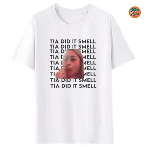 Ash Trevino Tia Did It Smell Meme Shirt, Gift For Men, Gift For Women, Crew Neck T-shirt, Trending T-shirt