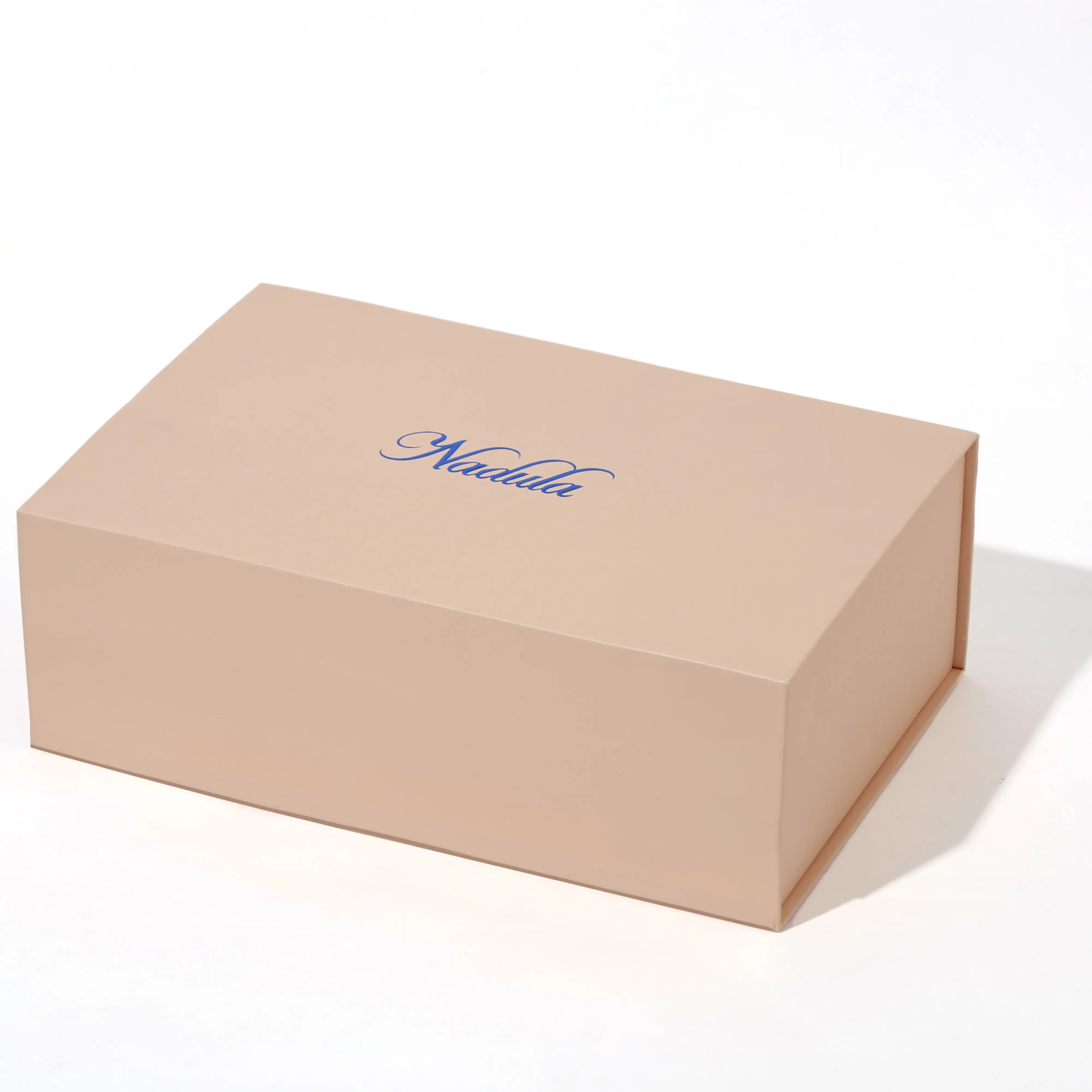 Nadula Brand Hard Paper Box for Wig Packaging Elegant Simple Design Secure Storage Solution TikTokShopRestock