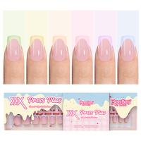 S Squoval【Only Nails】Spring Macaron 16Sizes 192Pcs