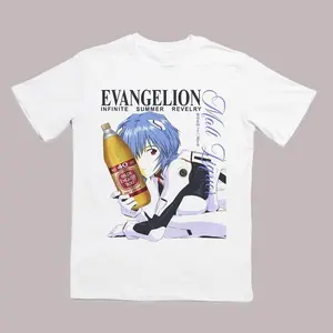Rei Ayanami T Shirt, 90s Anime Graphic Unisex Shirt