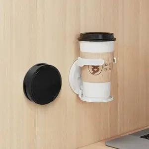 Punch-Free Foldable Cup Storage Rack, Wall Hanging Drink Cup Holder, Multi-scene Home Office Dorm Accessory