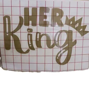 His Queen/Her King Window Decals - Customizable Design for Home Decor