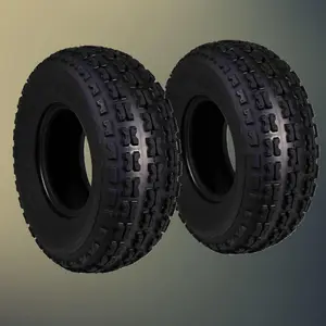 GARVEE 22x7-10 ATV Tires, 4PR All Terrain Tubeless Tires for ATV UTV, Trail Sand Mud Off-Road Use, Pack of 2
