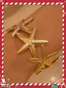 Starfish Bracelet for Summer Beach Party, Bohemian Style Jewelry, Boho Style Jewelry, Perfect Daily Accessory, Christmas Gift Idea
