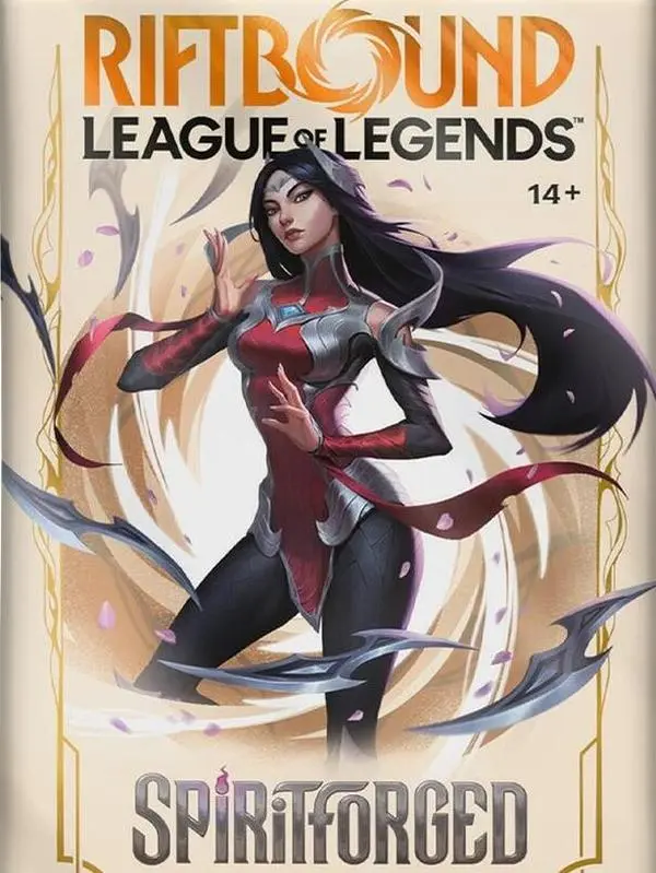 Riftbound Spiritforged Booster Pack - League of Legends TCG Non-Sports Trading Card Pack