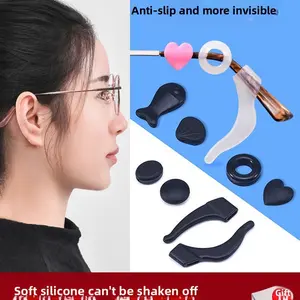 Anti-Slip Glasses Holder Ear Clips Sunglasses Fixer Temple Tips Reading Glasses Stand