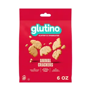 Gluten Free Animal Crackers, Crunchy and Sweet, Original Flavor, 6 oz