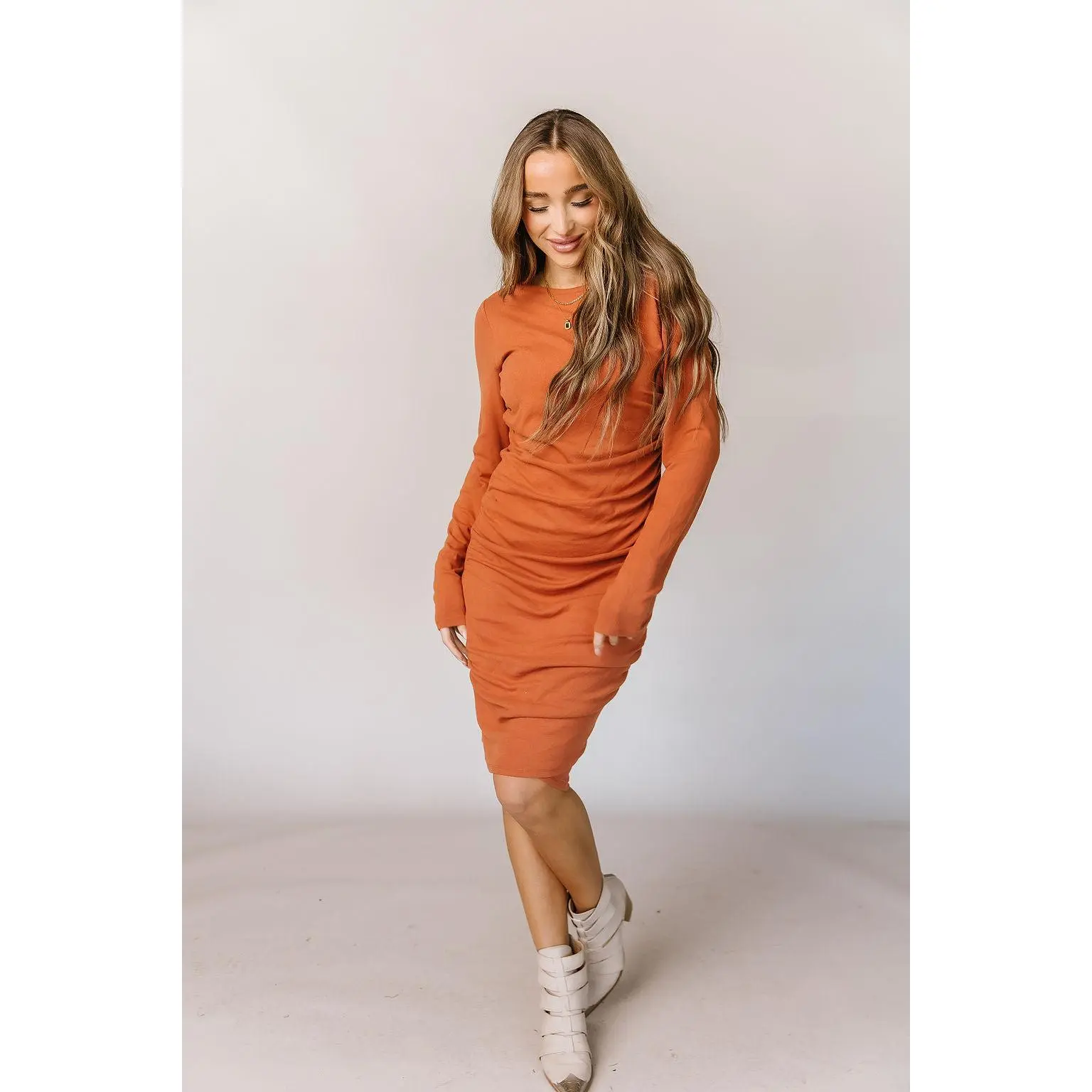 Ampersand Avenue Better Than Basics Long Sleeve - Marmalade