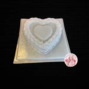 Molde para gelatina de corazón trenzado Desserts