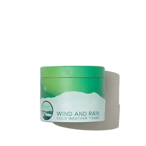Wind and Rain Cold Weather Tisane 1.5oz Canister or 8oz Bag - Organic Nettle Leaf Sage Marshmallow Root Cinnamon Cleavers Ginger Mullein Licorice Root Lemon Balm Schisandra Berries Fenugreek Chamomile