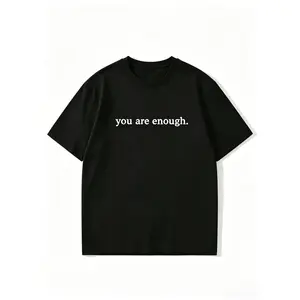 Men's Letter Print T-Shirt, Loose Casual Comfy Fashion T-Shirt for Daily Holiday Outdoor Wear, Men Clothes for Summer, Menswear