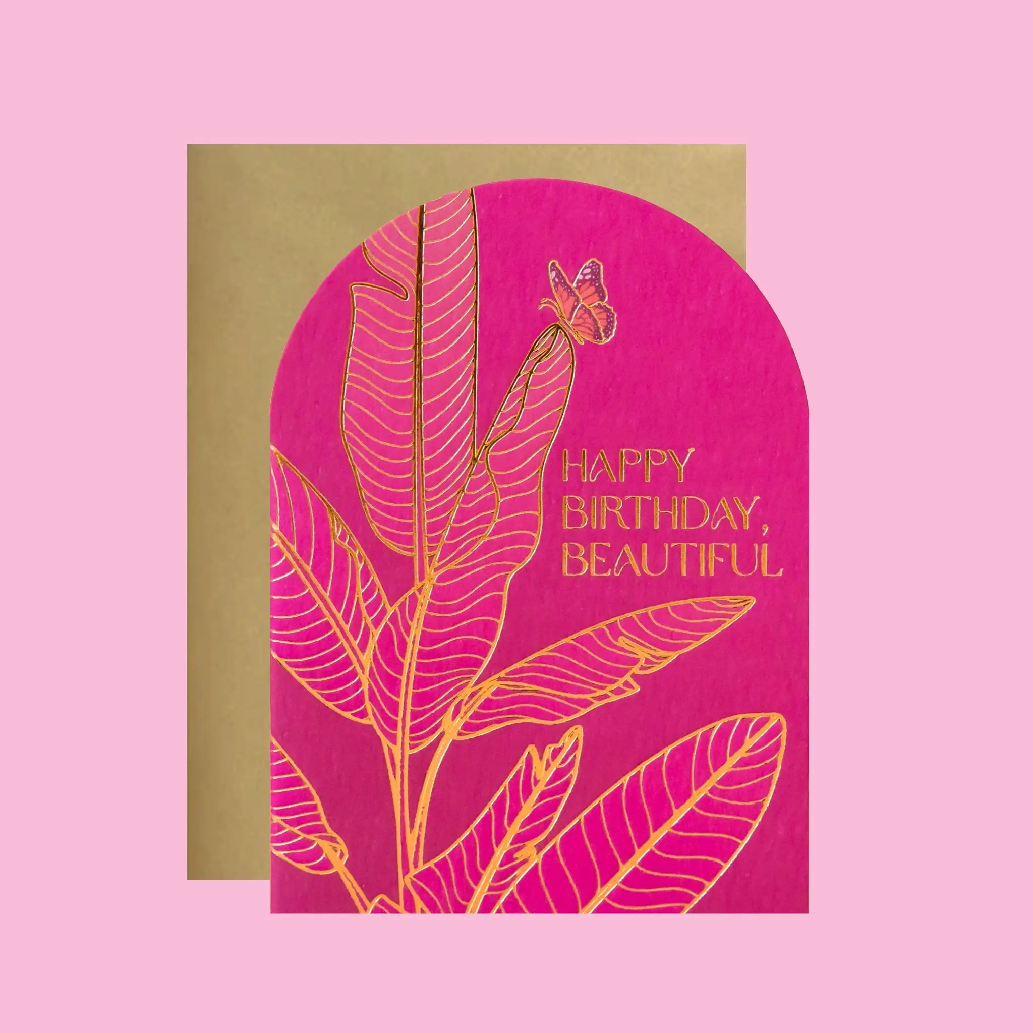 Mini Happy Birthday Beautiful Card