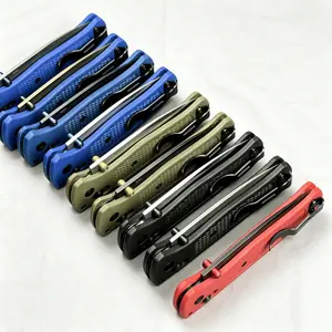 535 EDC Portable Pocket Folding Knife, Multi-use Outdoor Camping Tool, Textured Grip Handle, Ideal Survival Gift for Outdoor Lovers