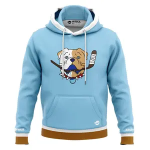 Sudbury Bulldogs Blue Performance Hoodie
