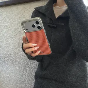 Simple Striped Case for Apple iPhone 17 Pro Max, Creative Fashion Phone Cover, Stylish Protective Case for iPhone 16 Pro Max, 15 Pro Max, 14 Pro Protector