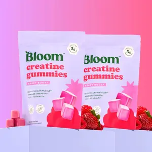 Bloom Nutrition Creatine Gummies - Energy, CognitiveHealth & Post-Workout Muscle Recovery Promotes & MuscleImproves - Creatine for Women