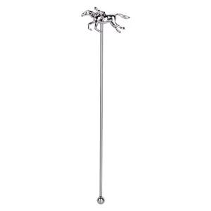 Metal Horse Racing Cocktail Stirrer (Silver)